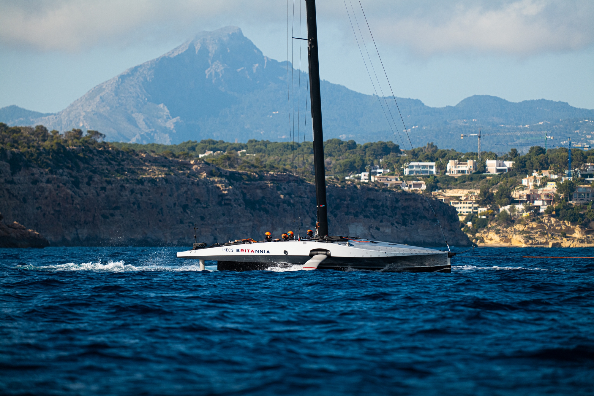 WING THREE LAUNCHED 37th America's Cup