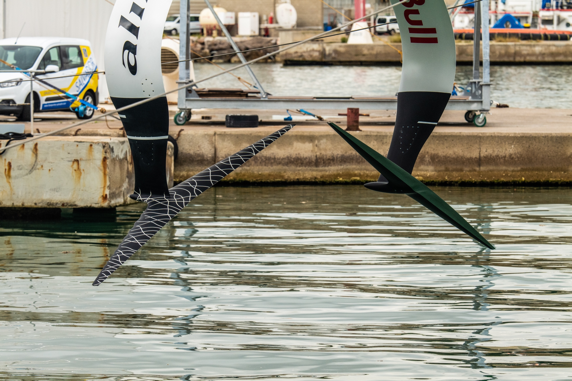 SWISS REVEAL THE TUBERCLE FOIL - 37th America's Cup