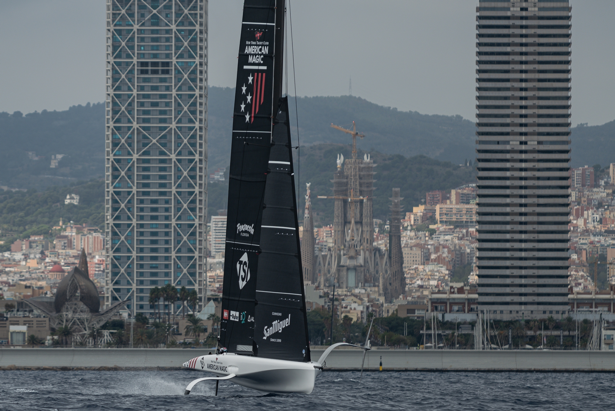 37th America's Cup Recon··AMERICAN MAGIC··DAY 73··AC40-5