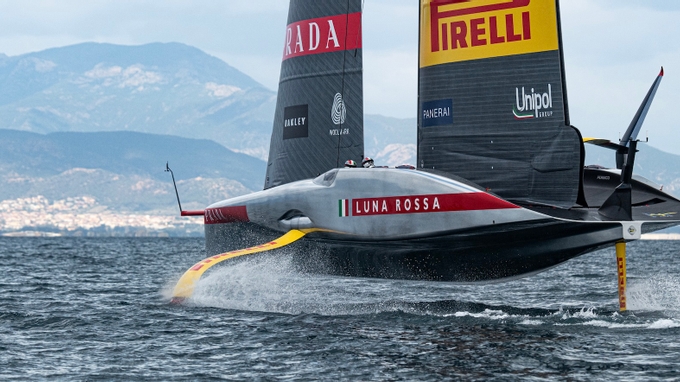 【未使用】LUNA ROSSA PRADA PIRELLI TEAMCAP M紺 Prada Ambassador Jake Gyllenhaal and the Luna Rossa Prada