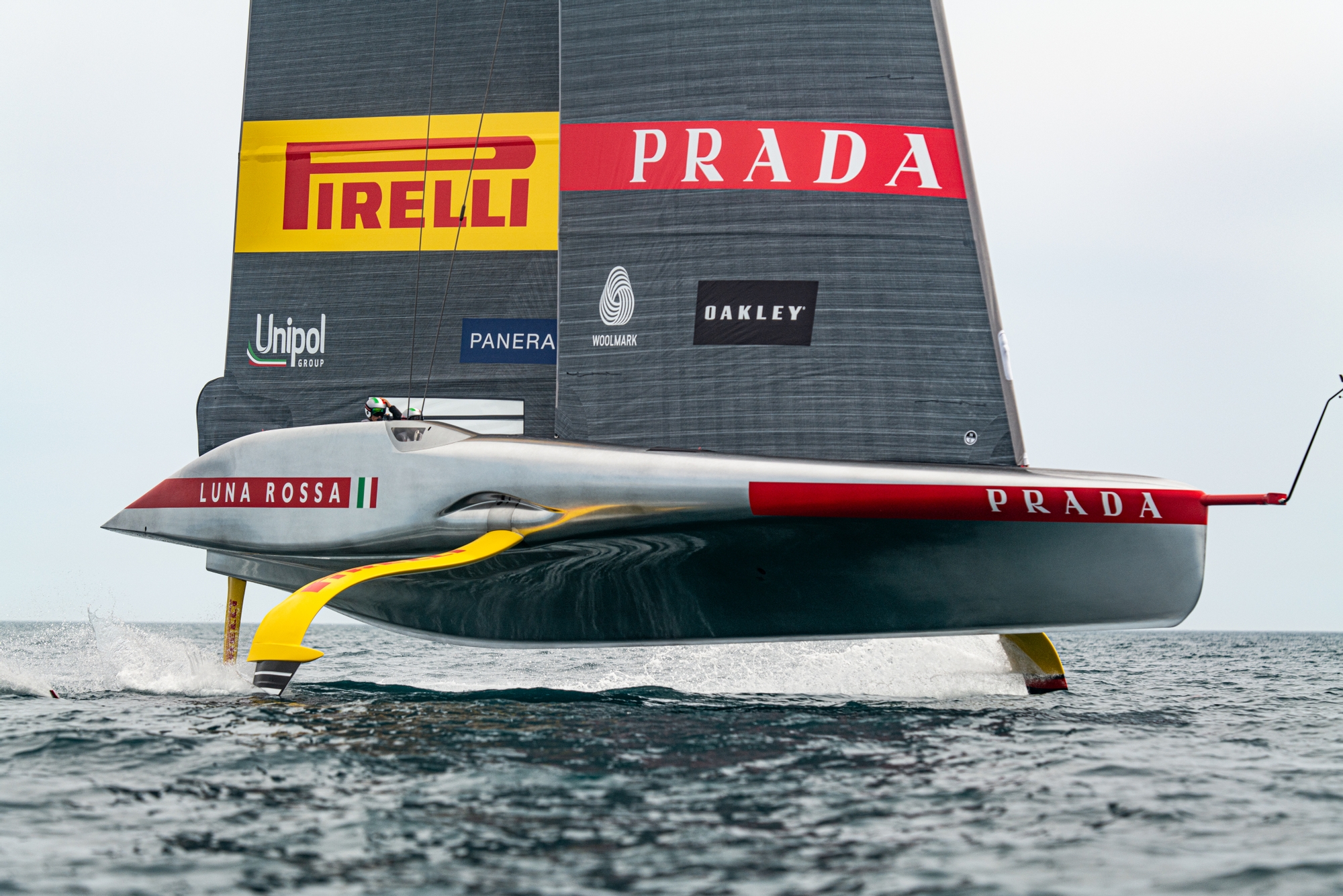 LUNA ROSSA BID CAGLIARI FAREWELL - 37th America's Cup