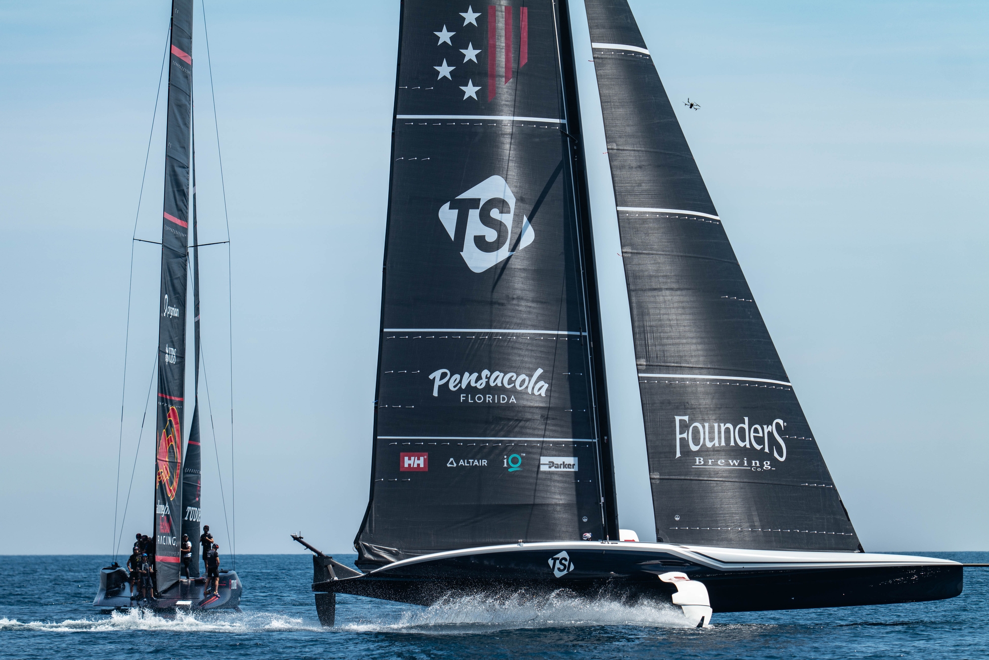 ZEPHYR TO ZEPHYR IN CALM BARCELONA - 37th America's Cup