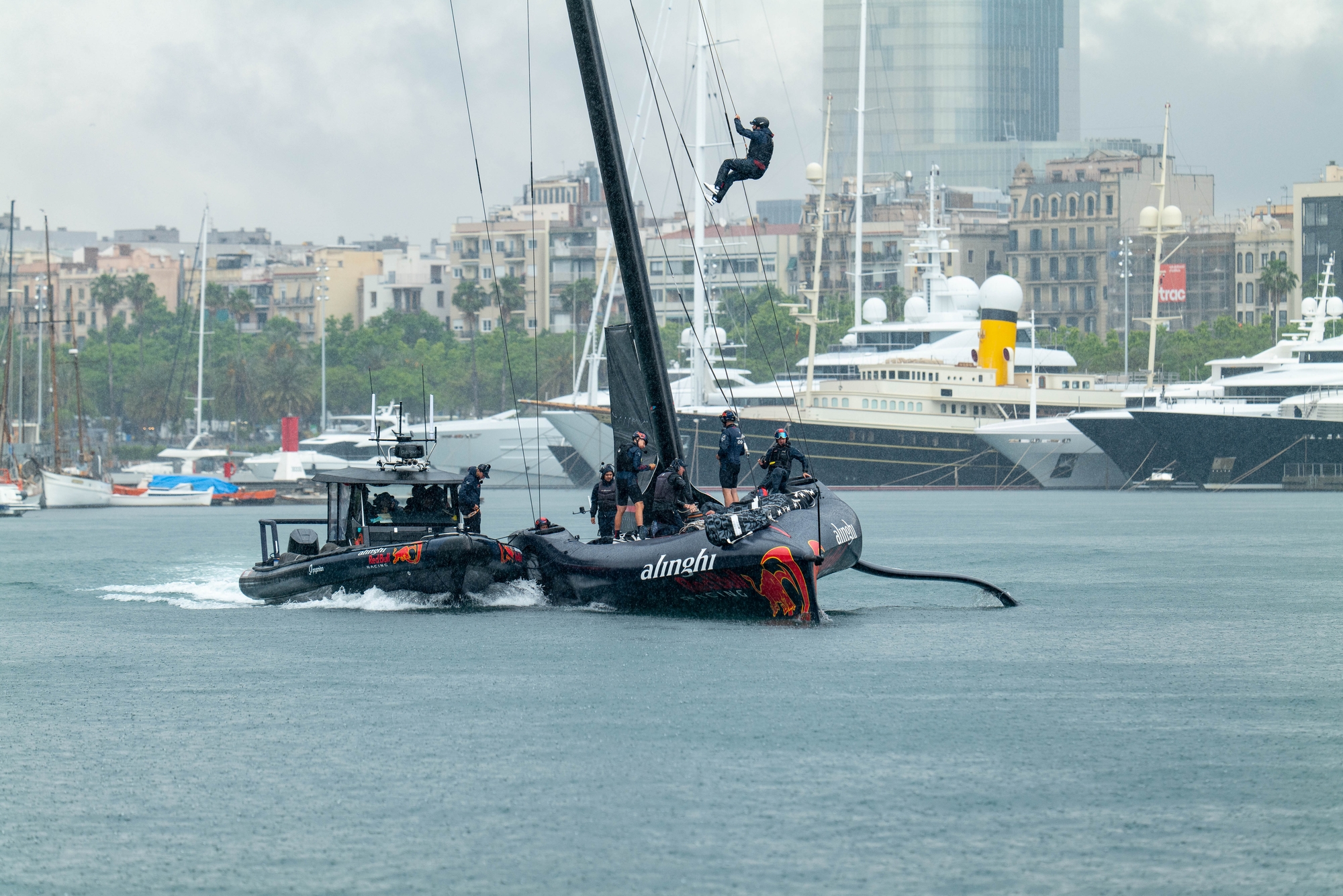 america's cup sailing yacht