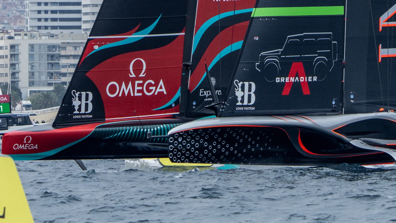 October 12, 2024. Louis Vuitton 37th America's Cup, Race Day 1.