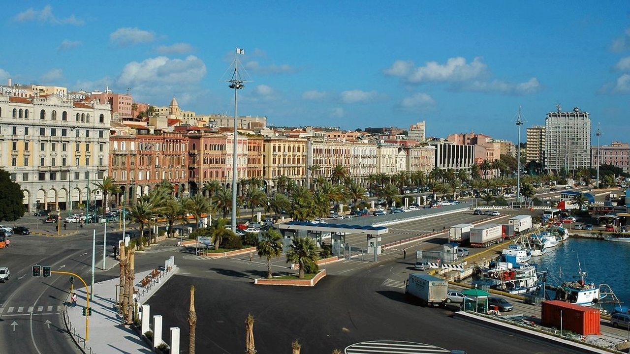The Port of Cagliari