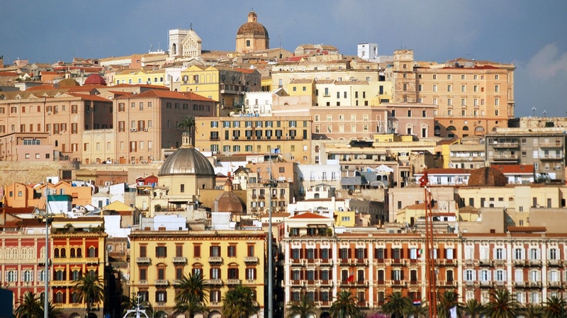 View of Cagliari