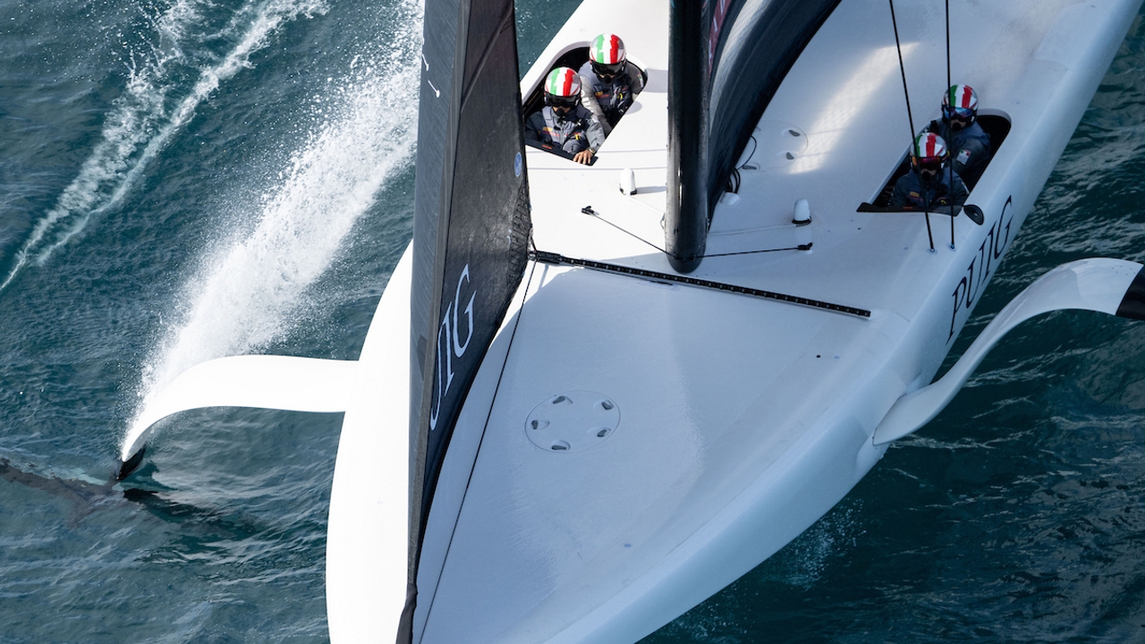 October 10, 2024. Puig Women's America's Cup, Qualifying - Group A. Luna Rossa Prada Pirelli Women's Team