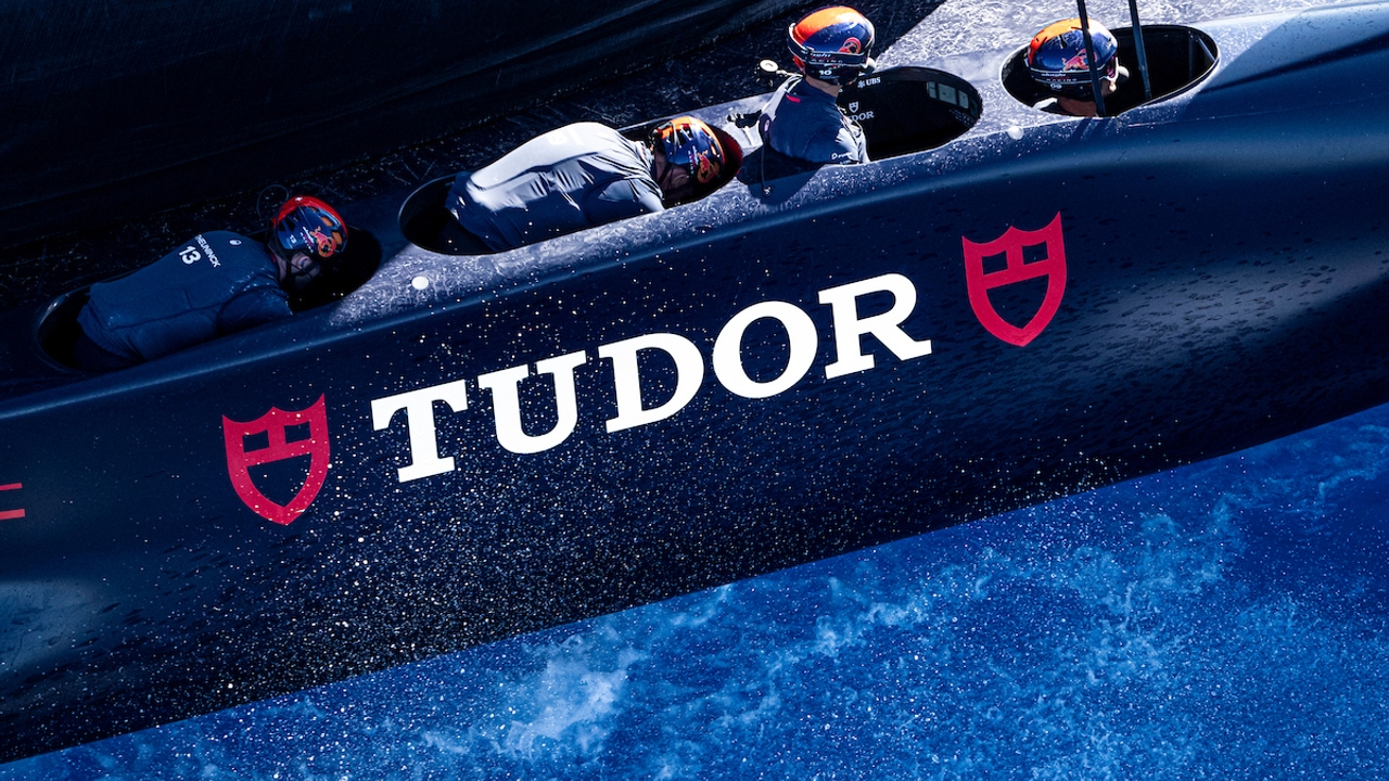 September 14, 2024. Louis Vuitton Cup, Semi Finals. ALINGHI RED BULL RACING