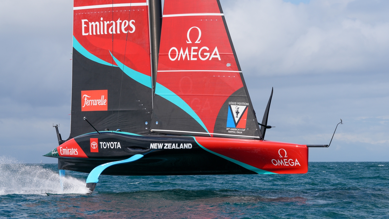 23 March 2026, America’s Cup Recon, Emirates Team New Zealand, Taihoro, AC75, Day 7