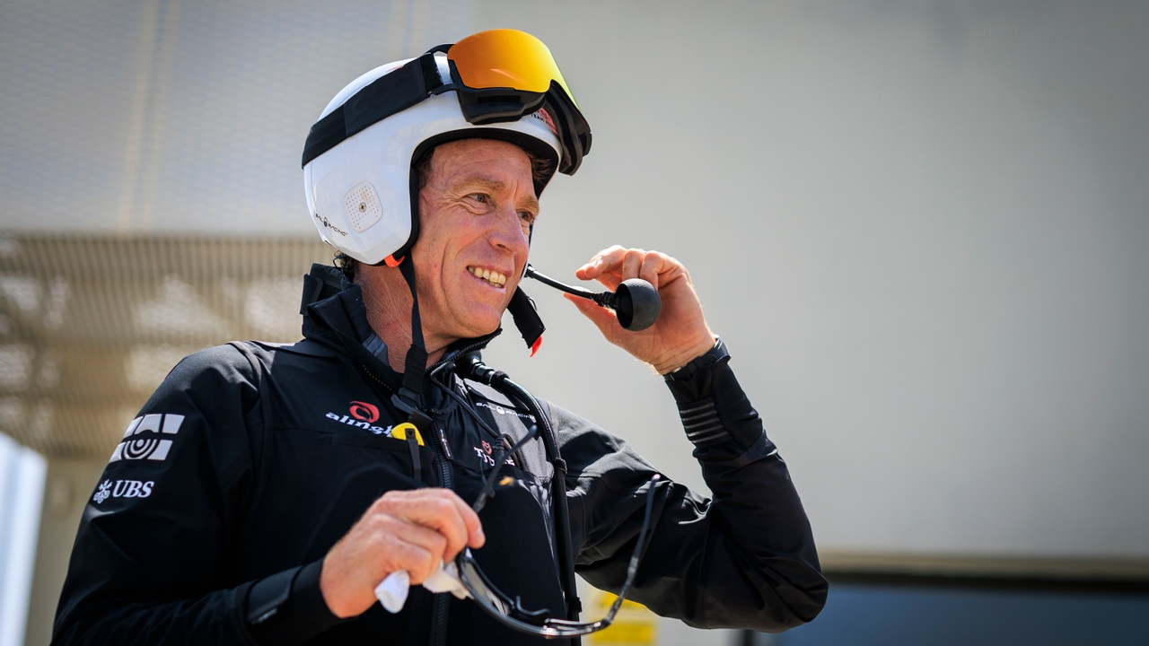 Barcelona, Spain, 22 April 2026 Paul Goodison of Tudor Team Alinghi sailing crew. Photo: Tudor Team Alinghi/ Samo Vidic