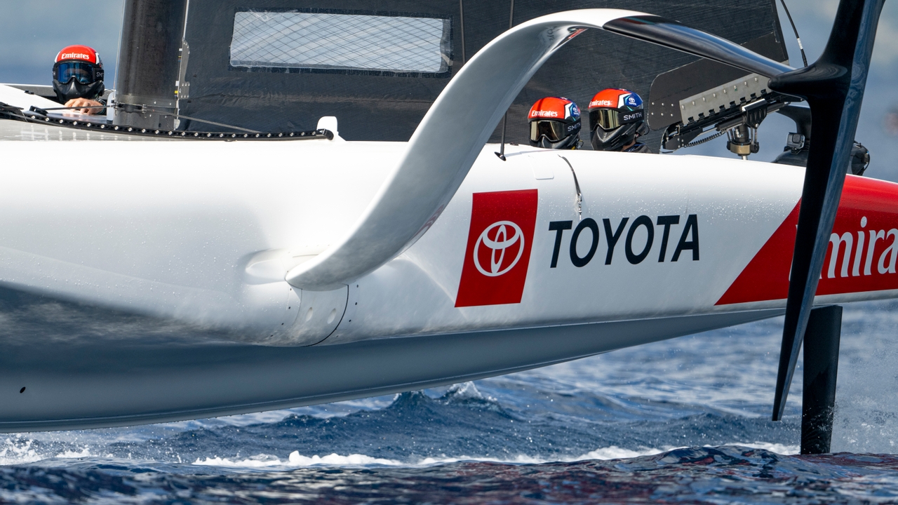 19 May 2026. Louis Vuitton 38th America's Cup - Preliminary Regatta Sardinia. EMIRATES TEAM NEW ZEALAND