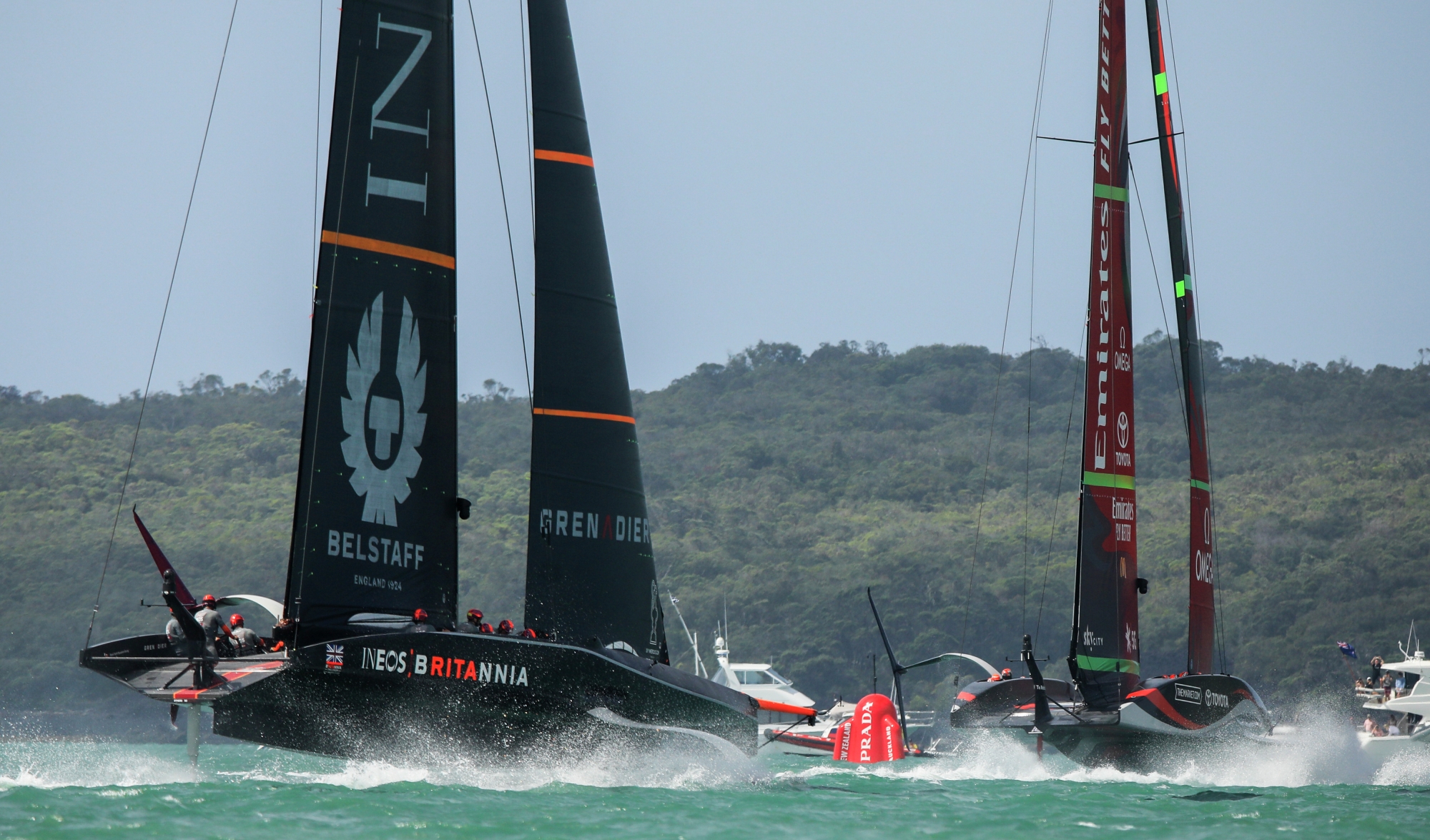 18/12/20 - Auckland (NZL)
36th America’s Cup presented by Prada
Race Day 2
Ineos Team UK, Emirates Team New Zealand