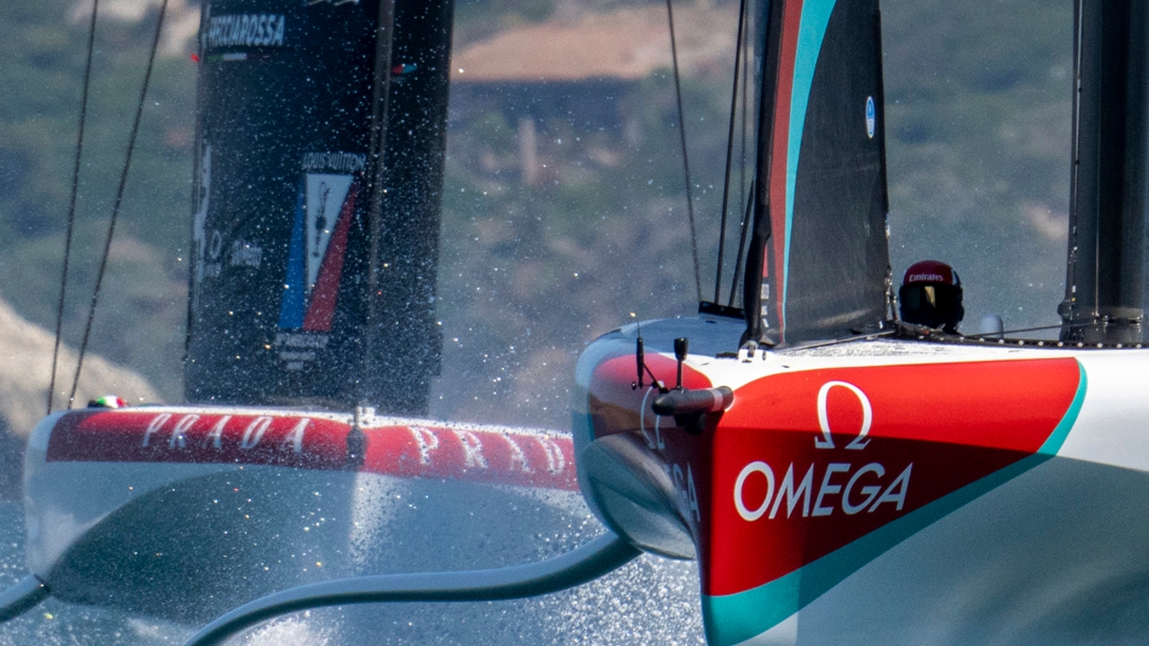 Louis Vuitton 38th America's Cup - Preliminary Regatta Sardinia - Race Day 2 Media ID-30739