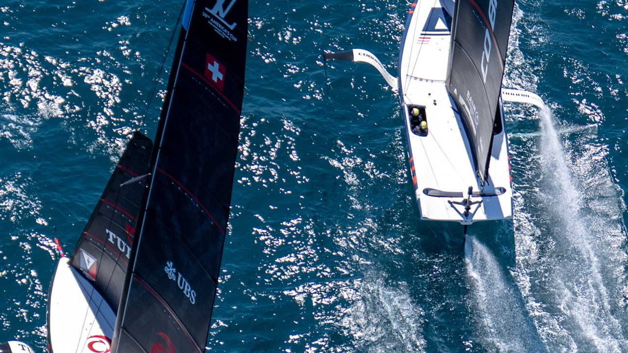 Louis Vuitton 38th America's Cup - Preliminary Regatta Sardinia - Race Day Two Media ID-30741