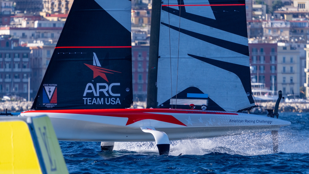 25 September 2026. Louis Vuitton 38th America's Cup - Preliminary Regatta Naples. Race Day 1.