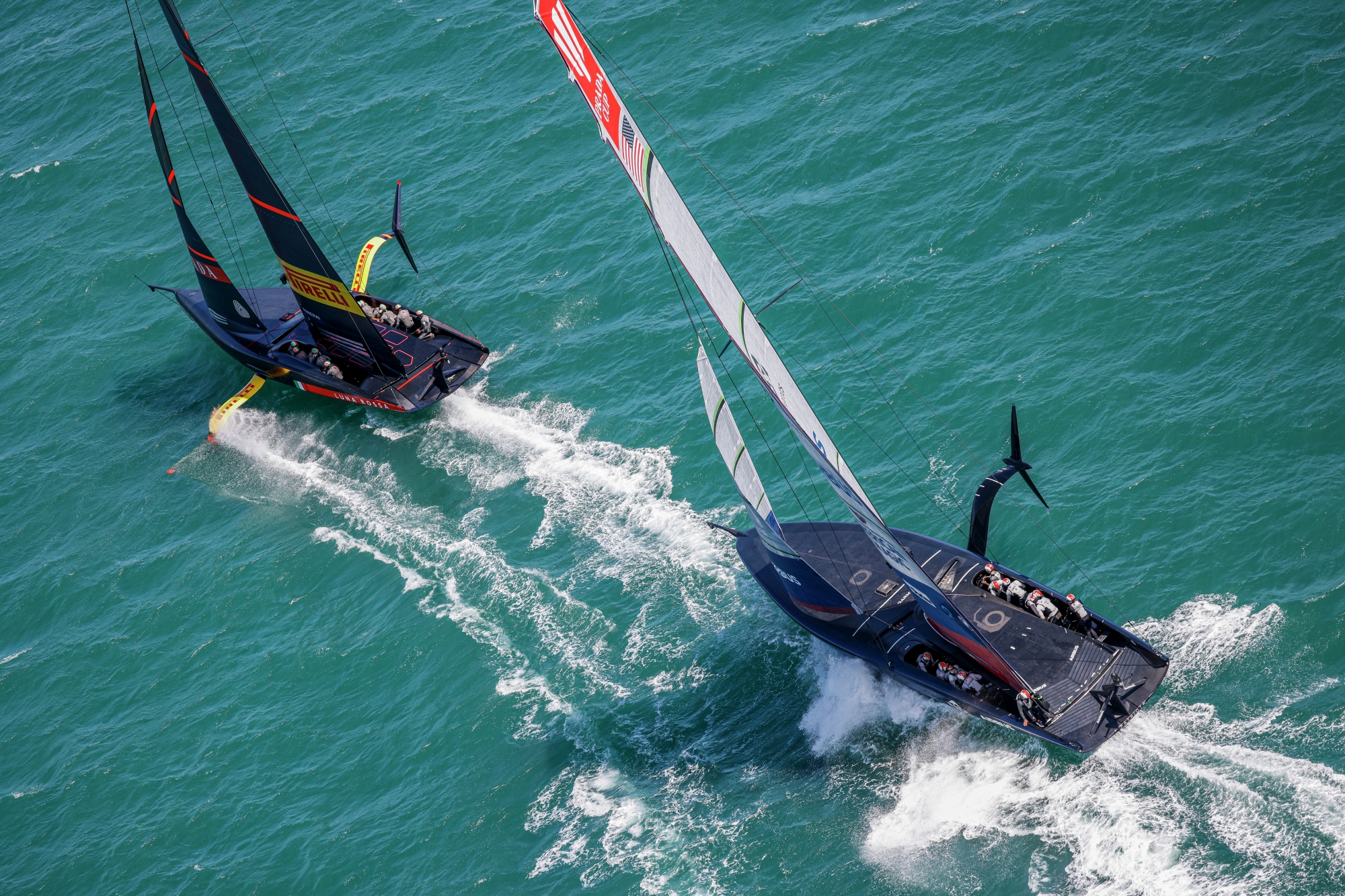29/01/21 - Auckland (NZL)
36th America’s Cup presented by Prada
PRADA Cup 2021 - Semi Final Day 1
New York Yacht Club American Magic, Luna Rossa Prada Pirelli Team
