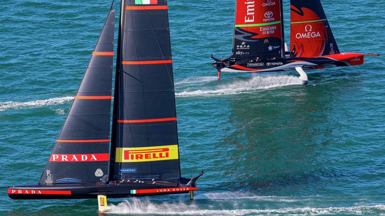13/03/21 - Auckland (NZL)
36th America’s Cup presented by Prada
36th America’s Cup Match - Race Day 3
Emirates Team New Zealand, Luna Rossa Prada Pirelli Team