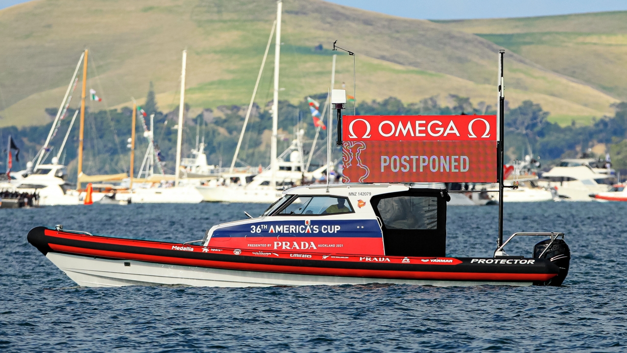 14/03/21 - Auckland (NZL)
36th America’s Cup presented by Prada
America’s Cup Match - Race Day 4
Race Committee Boat