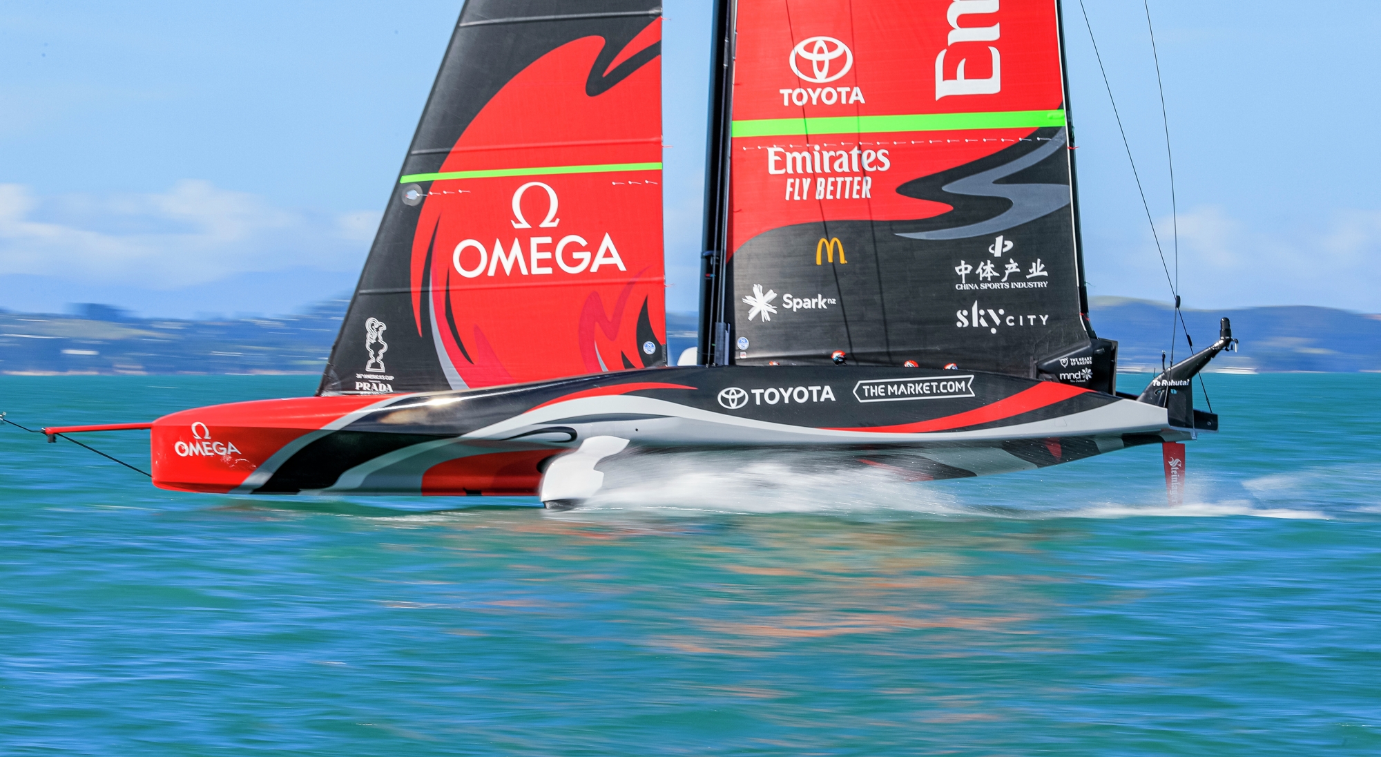 15/03/21 - Auckland (NZL)
36th America’s Cup presented by Prada
America’s Cup Match - Race Day 5
Emirates Team New Zealand