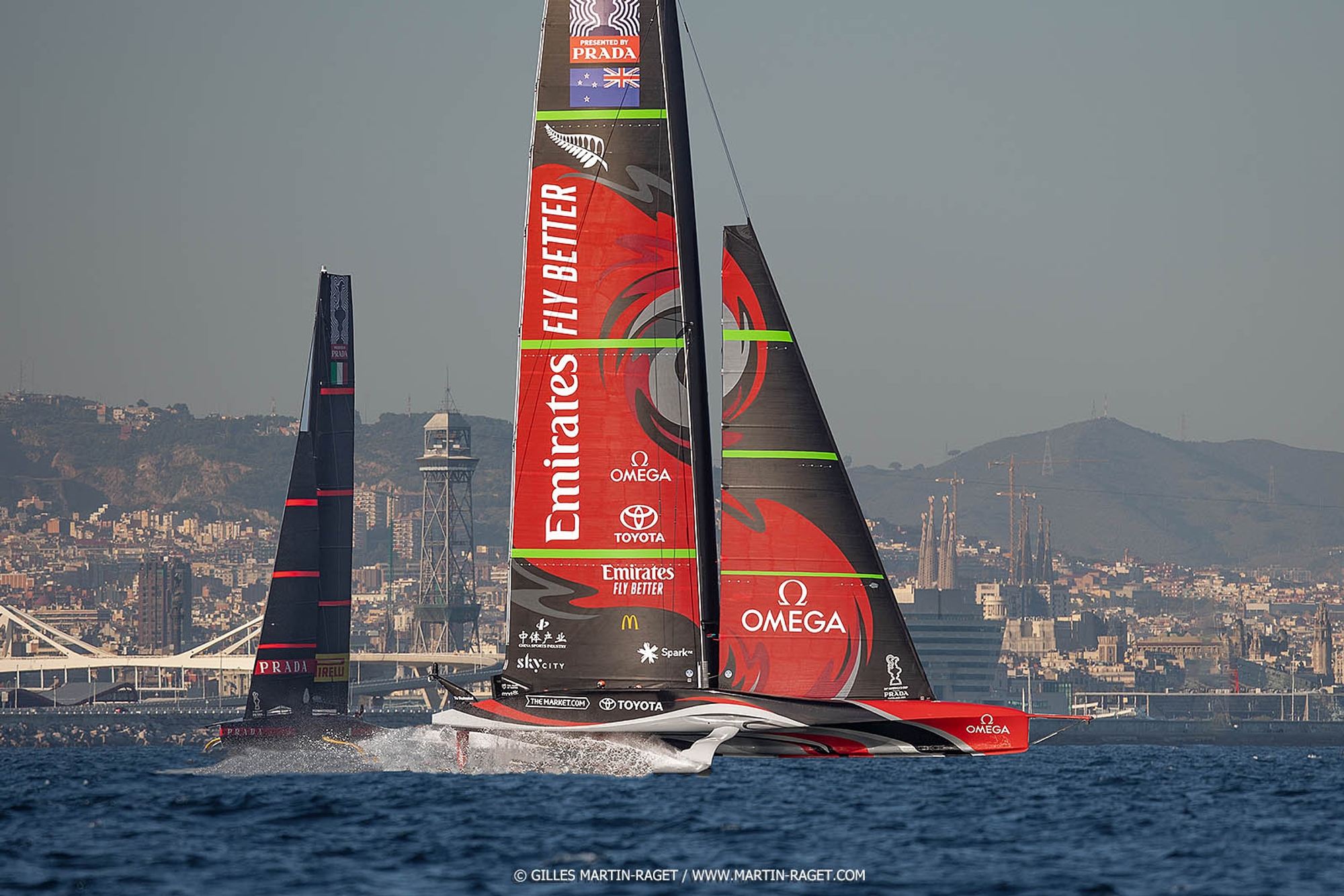 FAST FORWARD THE CITY OF BARCELONA IN 2024 37th America's Cup