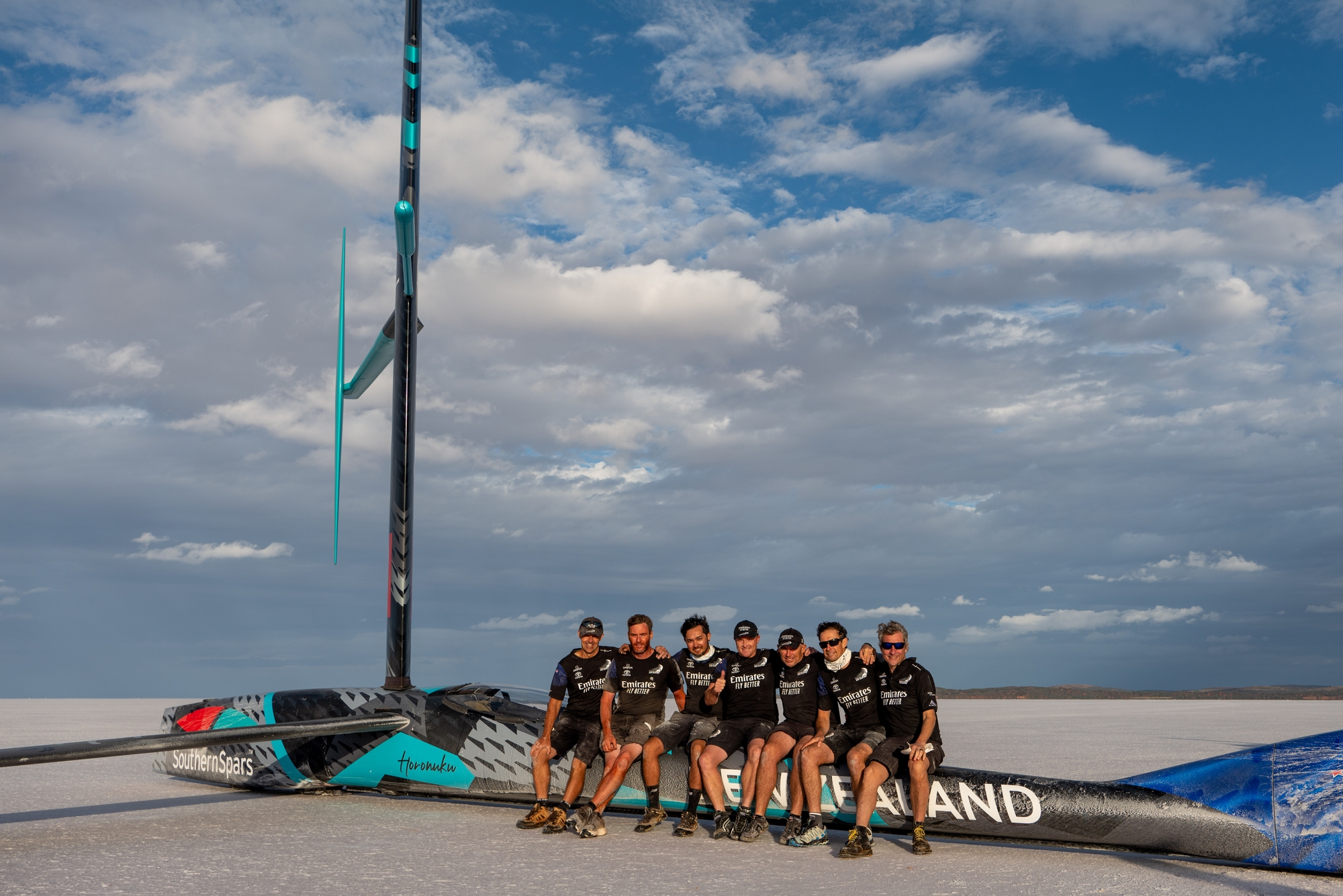 222.4KM/H WIND POWERED WORLD LAND SPEED RECORD BROKEN 37th America's Cup
