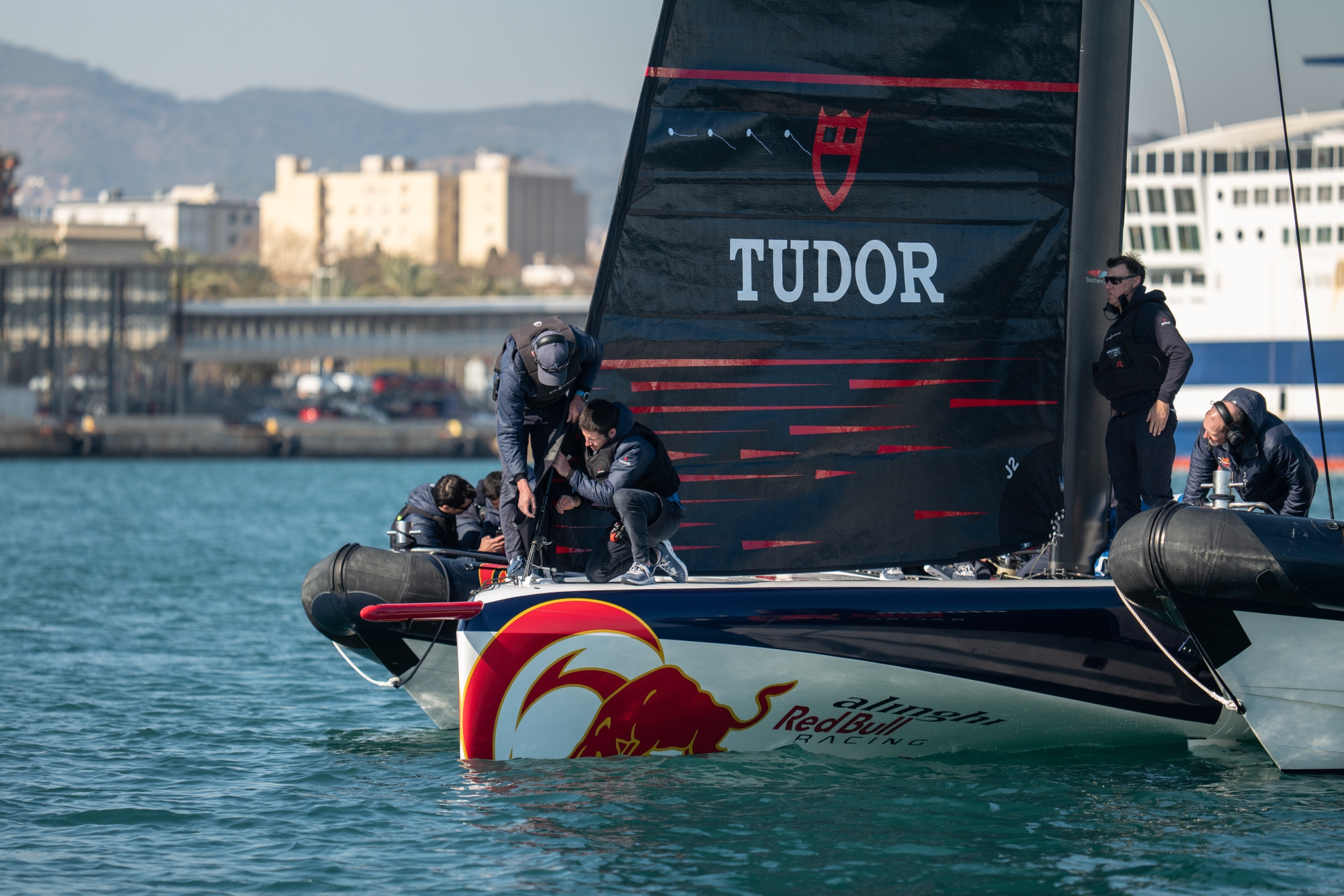 COMMISSIONED AND TOW TESTED - 37th America's Cup