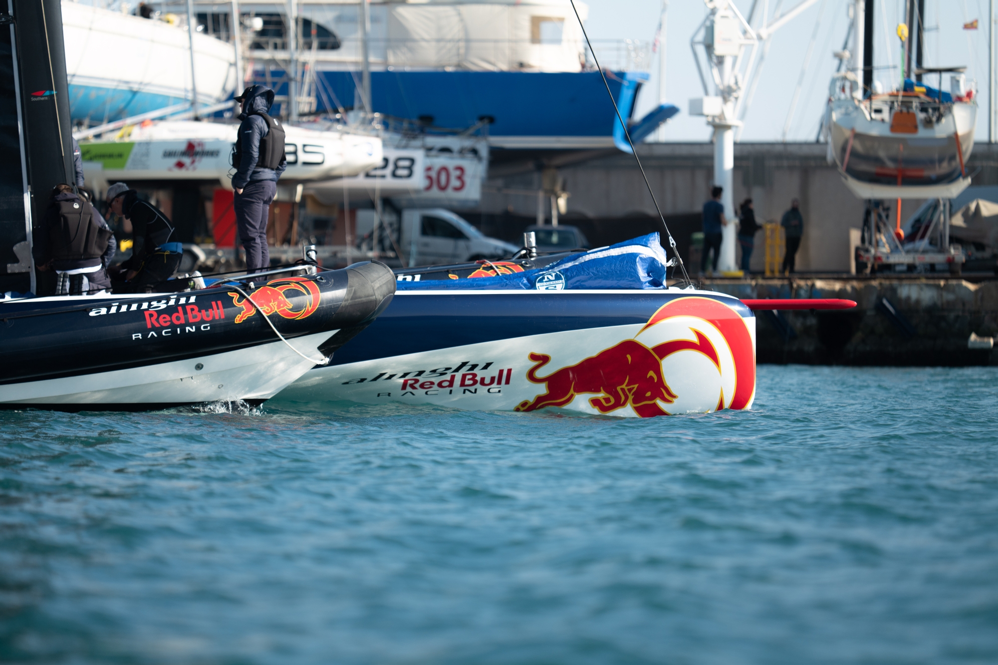 COMMISSIONED AND TOW TESTED - 37th America's Cup
